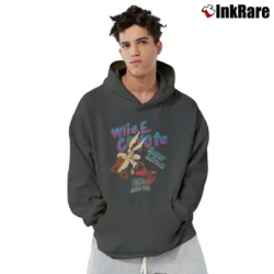 Men’s 1993 Wile E Coyote Looney Tunes Acme TNT Pullover Hoodie in charcoal | Cozy, Durable, Modern Fit