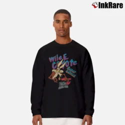 Men’s 1993 Wile E Coyote Looney Tunes Acme TNT Long-Sleeve Shirt in black | Sleek, Lightweight, Year-Round Wear