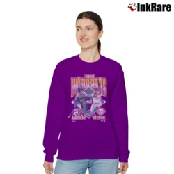 Women’s 1993 World Series Toronto Blue Jays vs Philadelphia Phillies Relaxed Sweatshirt in purple | Soft, Laid-Back Vibe