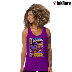 Women’s 1993 X - men Battleground Marvel Comic Tank Top in purple | Lightweight, Movement-Friendly