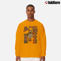 Men’s 1994 Atlanta Braves MLB Legends Graphic Long-Sleeve Shirt in orange | Sleek, Lightweight, Year-Round Wear