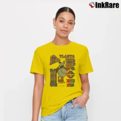 Women’s 1994 Atlanta Braves MLB Legends Graphic Signature T-Shirt in yellow | Soft, Flattering Fit