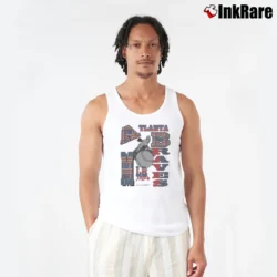 Men’s 1994 Atlanta Braves MLB Legends Graphic Tank Top in white | Breathable, Active-Friendly Design