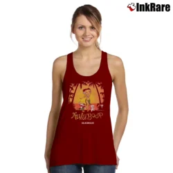 Women’s 1994 Betty Boop Classic Cartoon Graphic Tank Top in maroon | Lightweight, Movement-Friendly