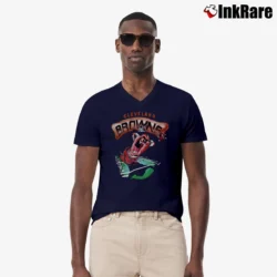 Men’s 1994 Cleveland Browns Taz Looney Tunes V-Neck Tee in navy | Sharp, Breathable, Everyday Staple