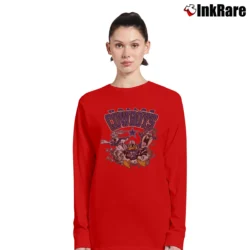 Women’s 1994 Dallas Cowboys Looney Tunes Long-Sleeve Top in red | Sleek, Versatile, All-Season