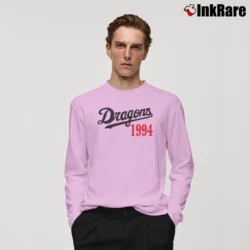 Men’s 1994 Dragons Doala Baseball Team Long-Sleeve Shirt in light pink | Sleek, Lightweight, Year-Round Wear