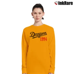 Women’s 1994 Dragons Doala Baseball Team Long-Sleeve Top in orange | Sleek, Versatile, All-Season