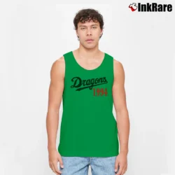 Men’s 1994 Dragons Doala Baseball Team Tank Top in irish green | Breathable, Active-Friendly Design