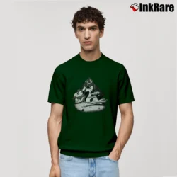 Men’s 1994 Taz Bugs Bunny Sylvester Billiards Looney Tunes Classic T-Shirt in forest green | Soft, Breathable Everyday Wear