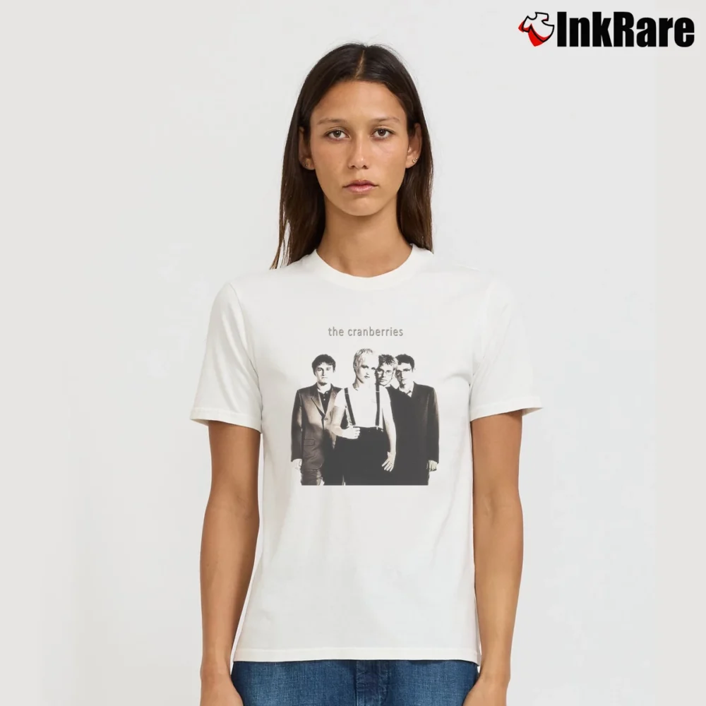 Women’s 1994 The Cranberries No Need To Argue Tour Signature T-Shirt in white | Soft, Flattering Fit