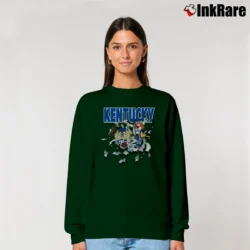 Women’s 1994 University Of Kentucky Looney Tunes Sweatshirt Relaxed Sweatshirt in forest green | Soft, Laid-Back Vibe