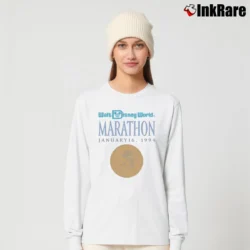 Women’s 1994 Walt Disney World Marathon Mickey Mouse Long-Sleeve Top in white | Sleek, Versatile, All-Season