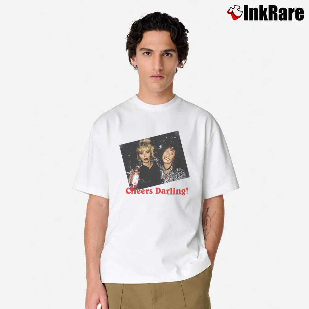 Men’s 1995 Absolutely Fabulous Patsy Stone Promo Classic T-Shirt in white | Soft, Breathable Everyday Wear
