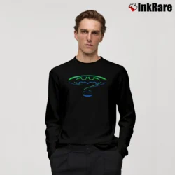 Men’s 1995 Batman Forever Long-Sleeve Shirt in black | Sleek, Lightweight, Year-Round Wear