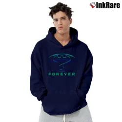 Men’s 1995 Batman Forever Movie Pullover Hoodie in navy | Cozy, Durable, Modern Fit