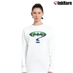 Women’s 1995 Batman Forever Movie Long-Sleeve Top in white | Sleek, Versatile, All-Season