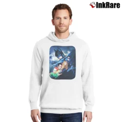Men’s 1995 Batman Forever Movie Poster Promo Pullover Hoodie in white | Cozy, Durable, Modern Fit