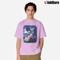 Men’s 1995 Batman Forever Movie Poster Promo Classic T-Shirt in light pink | Soft, Breathable Everyday Wear