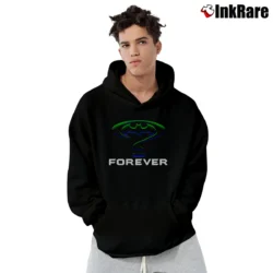 Men’s 1995 Batman Forever Movie Promo Pullover Hoodie in black | Cozy, Durable, Modern Fit