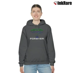 Women’s 1995 Batman Forever Movie Promo Cozy Hoodie in charcoal | Warm, Structured, Stylish
