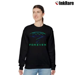 Women’s 1995 Batman Forever Movie Relaxed Sweatshirt in black | Soft, Laid-Back Vibe