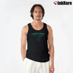 Men’s 1995 Batman Forever Tank Top in black | Breathable, Active-Friendly Design