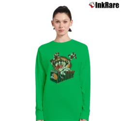 Women’s 1995 Cleveland Browns Taz Looney Tunes Long-Sleeve Top in irish green | Sleek, Versatile, All-Season