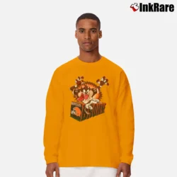 Men’s 1995 Cleveland Browns Taz Looney Tunes Long-Sleeve Shirt in orange | Sleek, Lightweight, Year-Round Wear