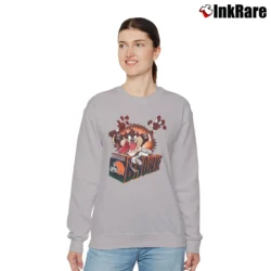 Women’s 1995 Cleveland Browns Taz Looney Tunes Relaxed Sweatshirt in sport grey | Soft, Laid-Back Vibe