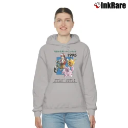 Women’s 1995 Game Freak Pokemon Retro Cartoon Classic Cozy Hoodie in sport grey | Warm, Structured, Stylish