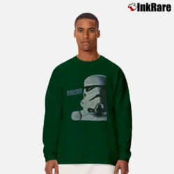 Men’s 1995 Star Wars Empire Strikes Back Stormtrooper Promo Long-Sleeve Shirt in forest green | Sleek, Lightweight, Year-Round Wear