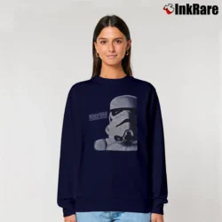 Women’s 1995 Star Wars Empire Strikes Back Stormtrooper Promo Relaxed Sweatshirt in navy | Soft, Laid-Back Vibe