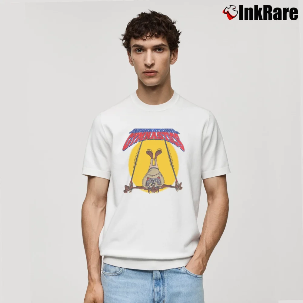 Men’s 1995 Taz Tasmanian Devil Looney Tunes Classic T-Shirt in white | Soft, Breathable Everyday Wear