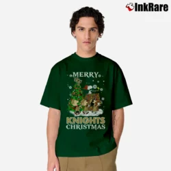 Men’s 1995 UCF Knights Merry Christmas Snoopy Ugly Classic T-Shirt in forest green | Soft, Breathable Everyday Wear