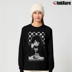Women’s 1996 Death Sandman DC Marvel Neil Gaiman Long-Sleeve Top in black | Sleek, Versatile, All-Season
