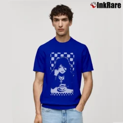 Men’s 1996 Death Sandman DC Marvel Neil Gaiman Classic T-Shirt in royal blue | Soft, Breathable Everyday Wear