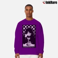 Men’s 1996 Death Sandman DC Neil Gaiman Marvel Rap Classic Long-Sleeve Shirt in purple | Sleek, Lightweight, Year-Round Wear