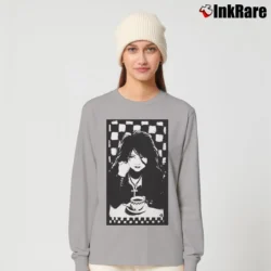 Women’s 1996 Death Sandman DC Neil Gaiman Marvel Rap Classic Long-Sleeve Top in sport grey | Sleek, Versatile, All-Season