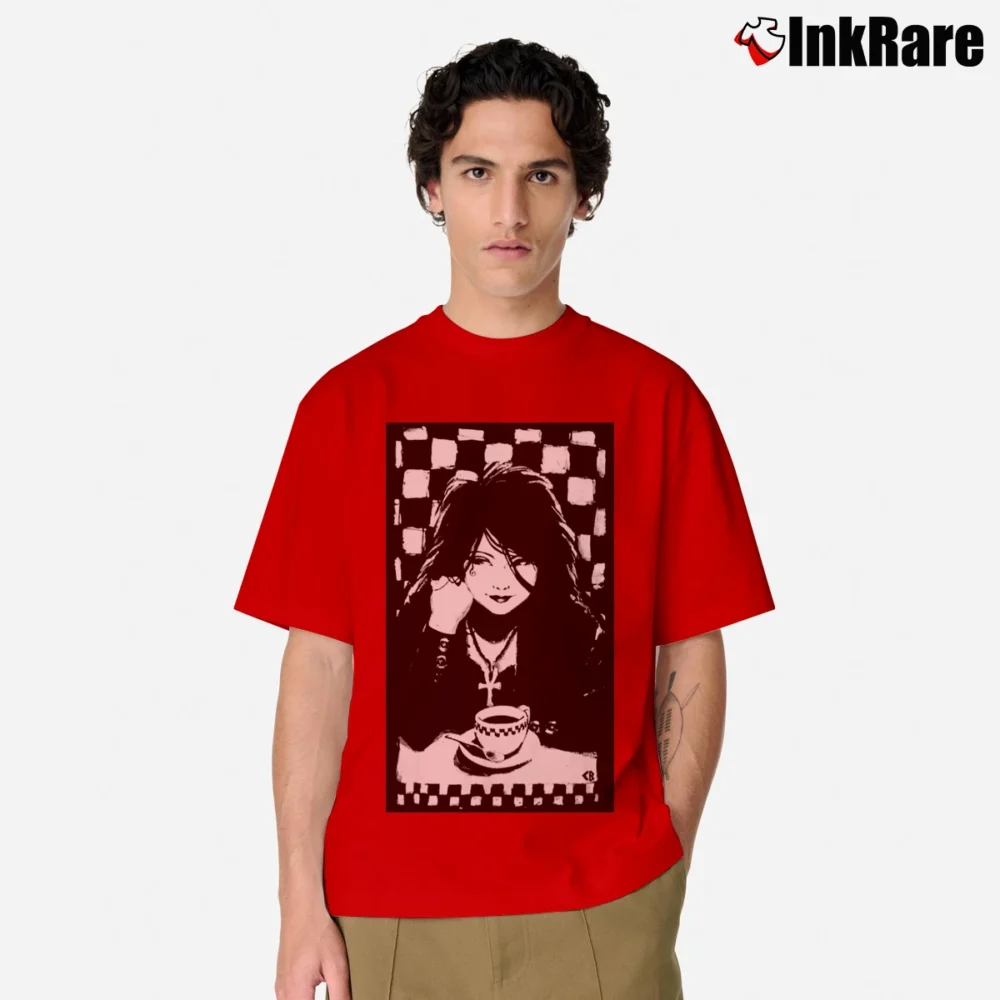 Men’s 1996 Death Sandman DC Neil Gaiman Marvel Rap Classic Classic T-Shirt in red | Soft, Breathable Everyday Wear