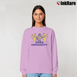 Women’s 1996 Grateful Dead Duke University Vintage College Rock Relaxed Sweatshirt in light pink | Soft, Laid-Back Vibe
