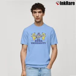 Men’s 1996 Grateful Dead Duke University Vintage College Rock Classic T-Shirt in light blue | Soft, Breathable Everyday Wear