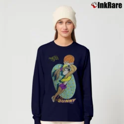 Women’s 1996 Lola Bunny Space Jam Looney Tunes Long-Sleeve Top in navy | Sleek, Versatile, All-Season