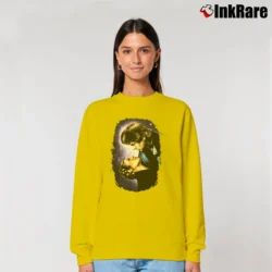 Women’s 1996 Star Wars Crossover Star Trek Graphic Relaxed Sweatshirt in yellow | Soft, Laid-Back Vibe