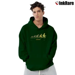 Men’s 1996 The Simpsons Homersapien Cartoon Character Pullover Hoodie in forest green | Cozy, Durable, Modern Fit