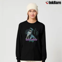 Women’s 1997 Betty Boop Broadway Showgirl New York Long-Sleeve Top in black | Sleek, Versatile, All-Season