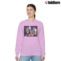 Women’s 1997 Bugs Bunny Taz Sylvester Looney Tunes Relaxed Sweatshirt in light pink | Soft, Laid-Back Vibe