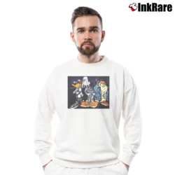 Men’s 1997 Bugs Bunny Taz Sylvester Looney Tunes Crewneck Sweatshirt in white | Cozy Fabric, Clean Style