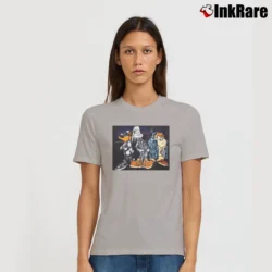 Women’s 1997 Bugs Bunny Taz Sylvester Looney Tunes Signature T-Shirt in sport grey | Soft, Flattering Fit