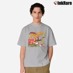 Men’s 1997 Kansas City Chiefs Spider Man Marvel Classic T-Shirt in sport grey | Soft, Breathable Everyday Wear